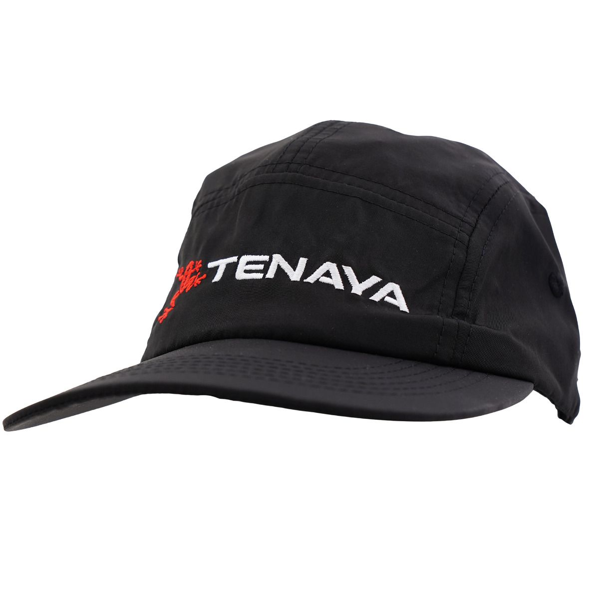 TENAYA 5-PANEL CAP BLACK