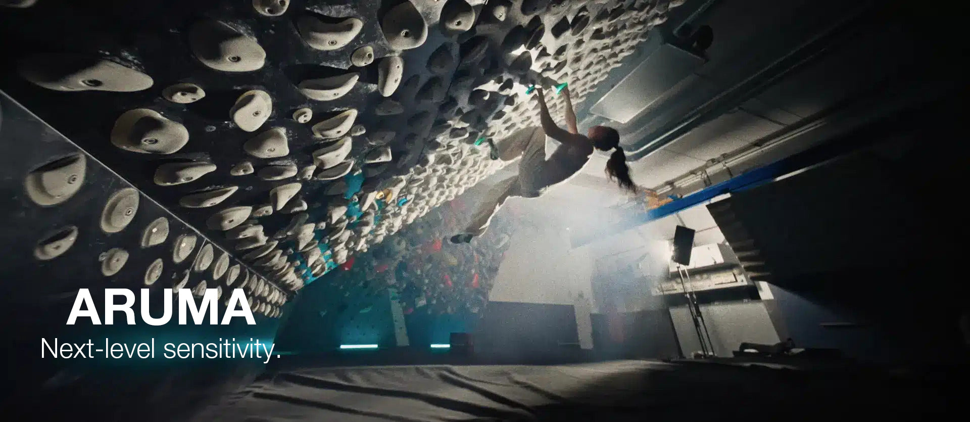 Load video: Introducing Aruma, Tenaya’s new climbing shoe designed to take sensitivity and connection with the rock to the next level, redefining performance in climbing.